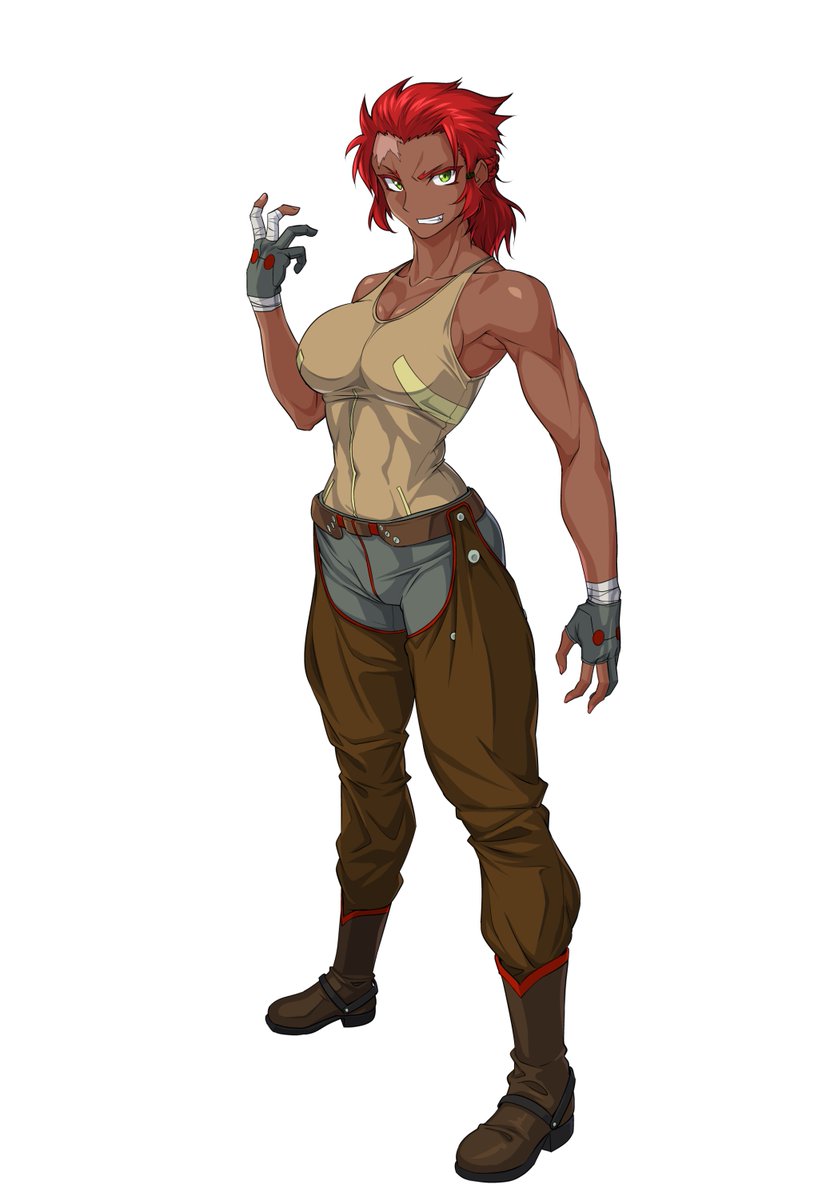 ご依頼で描かせて頂きました、ステゴゼーゲと依頼主さんのオリキャラちゃんです。 