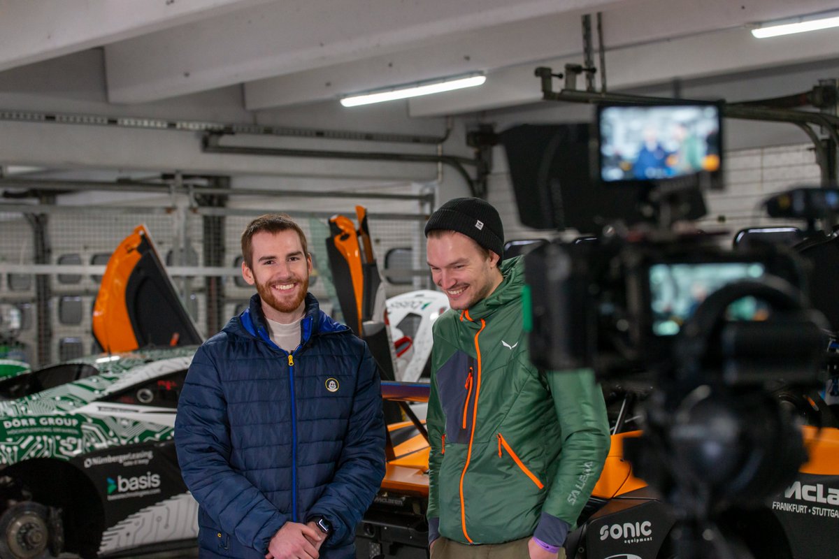 raceroom's tweet photo. In 2020 @MoritzLoehner became the ADAC @gtmasters  Esports Champion and won a GT4 test drive. 

Now he got to experience what it is like to drive a McLaren 570S GT4 from Dörr Motorsport.

#FromSimToReal https://t.co/MbcQNoqSIA