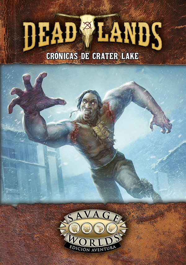 Crónicas de Crater Lane de <a href="/HTPublishers/">HT Publishers</a> 

Una campaña de iniciación para jugarla en solitario donde aprenderás los secretos de Deadlands (tanto de la ambientación como del reglamento). Ideal para aprender. Ya en tu tienda de juegos favorita.

+Info: edsombra.com/dbsombra/index…