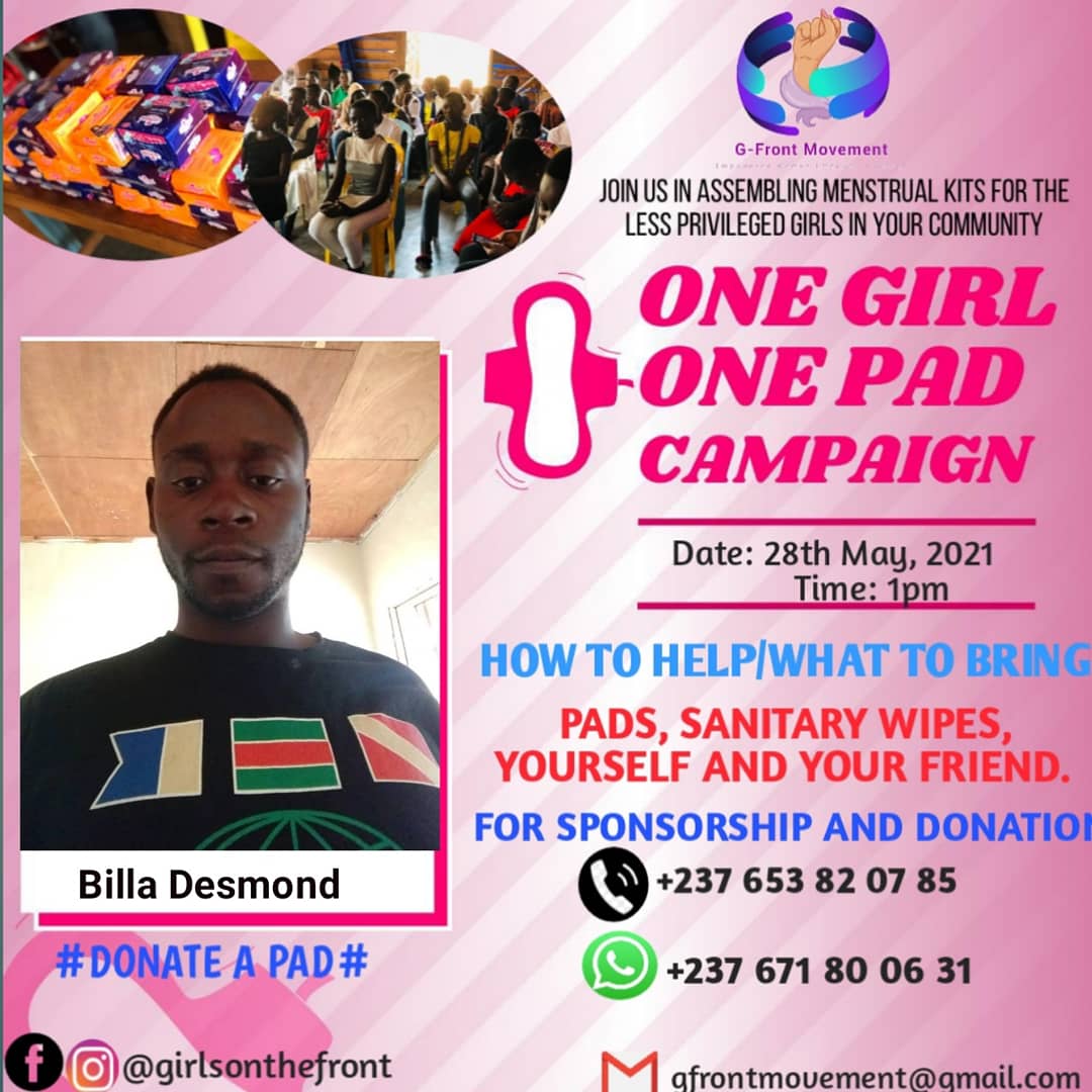 GirlsOntheFront's tweet photo. Never hesitate to have a conversation about Periods. Only then can we bring menstruation away from the shadow of stigma.
We want to sincerely Thank everyone who has supported us throughout this campaign.
#MHDay2021 
#OneGirlOnePad 
#itstimeforaction 
#nogirlleftbehind 
#per https://t.co/LYZM7VJwbv
