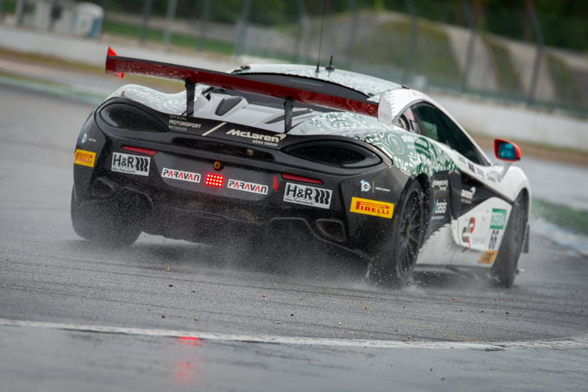 raceroom's tweet photo. In 2020 @MoritzLoehner became the ADAC @gtmasters  Esports Champion and won a GT4 test drive. 

Now he got to experience what it is like to drive a McLaren 570S GT4 from Dörr Motorsport.

#FromSimToReal https://t.co/MbcQNoqSIA