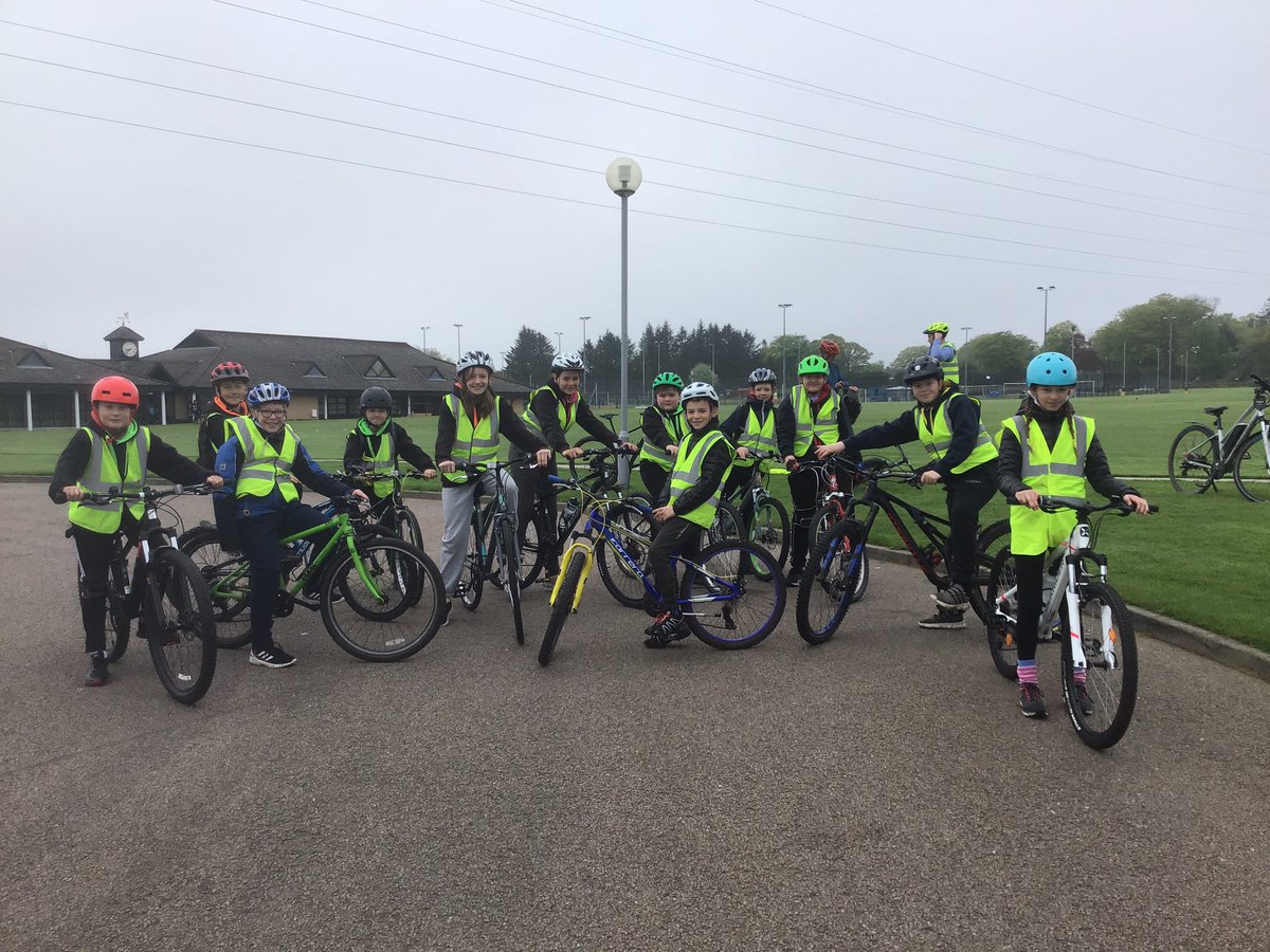 P7 ready for the Big Bike Adventure after completing Bikeability.#RGC community