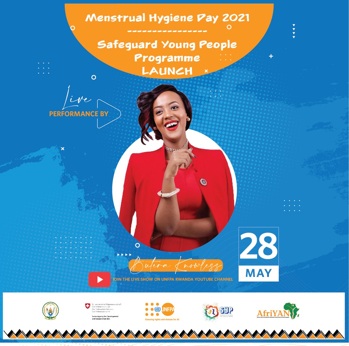UNFPARwanda's tweet photo. Meet Knowless...
She is performing
#SYPRWA
#MHDay2021 https://t.co/uct7Akkw8D