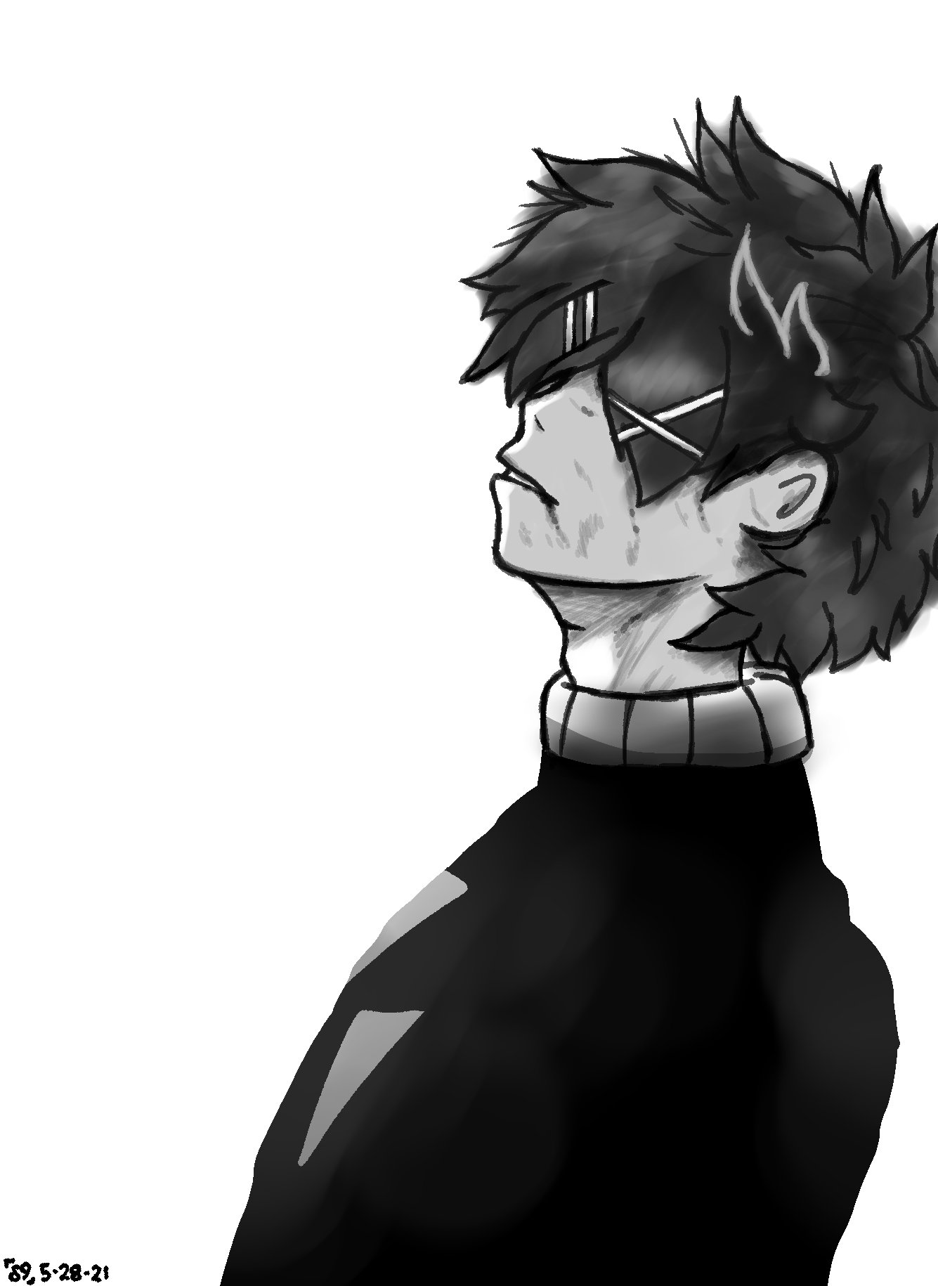Varxen D9 Sad Kaneki Meme Redraw