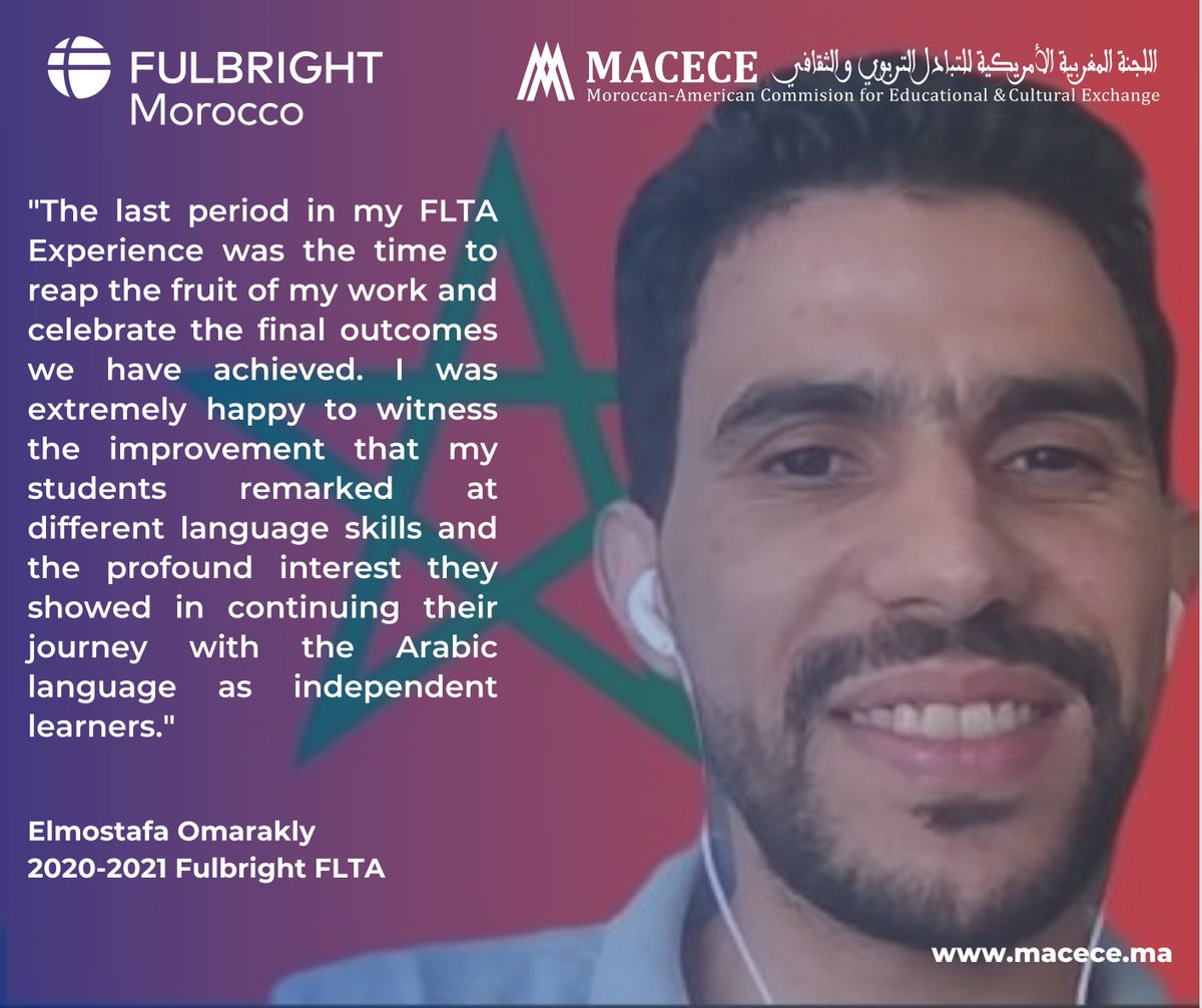 #FulbrightFLTA #FulbrightMorocco #MACECE #fulbright75