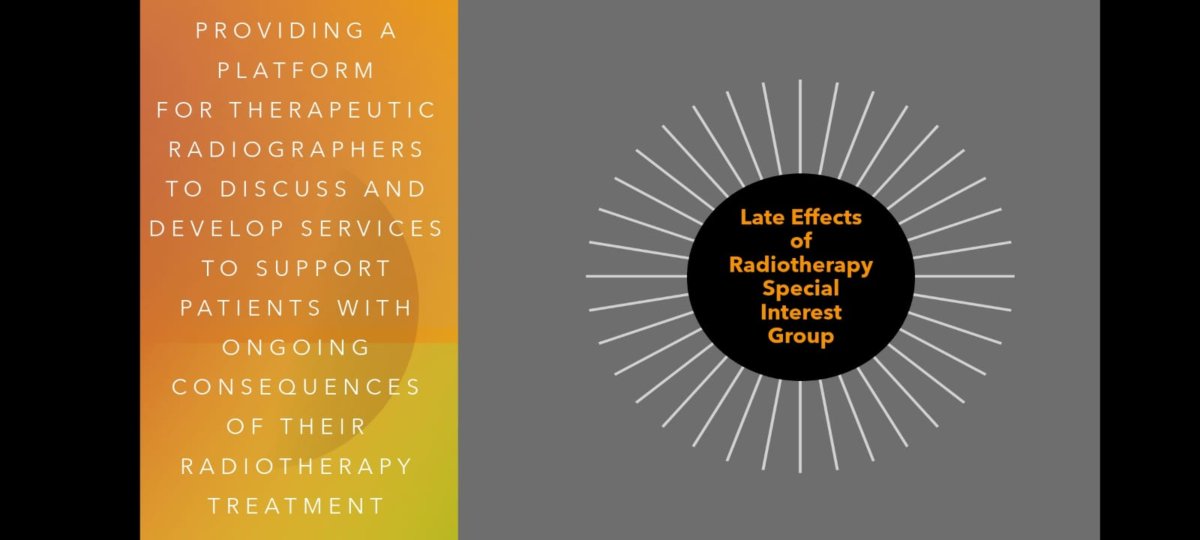 Calling all #TherapeuticRadiographers! Membership for the #RTLateEffects Special Interest Group is now open,a platform to share knowledge &develop services to support patients with #lateeffects. Please tweet/DM me if interested & would like an invite! Lots of events planned too👍