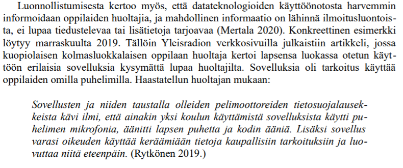MertalaPekka's tweet photo. Koulussa käytettävien appsien datan päätymistä kolmansille osapuolille tapahtuu myös suomessa.
#datafikaatio
https://t.co/cnGP58ChR6 https://t.co/O5WlNLbe4h