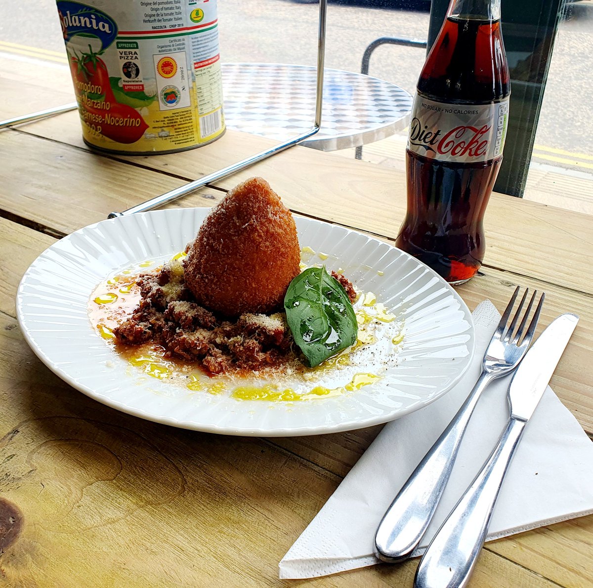 Cal (@cals_own) on Twitter photo Tomato and mozzarella arancini with bolognese.
#notjustpizza
<a href="/MarinaOLoughlin/">Marina O'Loughlin</a> <a href="/SecretDiner1/">Secret Diner</a> <a href="/AAHospitality/">AA Hospitality</a> <a href="/GoodFoodGuideUK/">The Good Food Guide</a> <a href="/HardensBites/">Harden's Guides</a> <a href="/MichelinGuideUK/">The MICHELIN Guide</a> Tomato and mozzarella arancini with bolognese.
#notjustpizza
<a href="/MarinaOLoughlin/">Marina O'Loughlin</a> <a href="/SecretDiner1/">Secret Diner</a> <a href="/AAHospitality/">AA Hospitality</a> <a href="/GoodFoodGuideUK/">The Good Food Guide</a> <a href="/HardensBites/">Harden's Guides</a> <a href="/MichelinGuideUK/">The MICHELIN Guide</a>