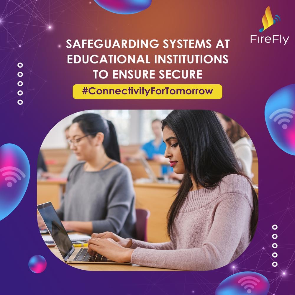 WiFiatFNL's tweet photo. Encrypting important systems, adding security policies and backing up systems should be a standard protocol for IT teams at all educational institutions. FireFly WiFi is constantly innovating ways to safeguard systems at education institutions to maintain #ConnectivityForTomorrow https://t.co/PDXGE33fxG