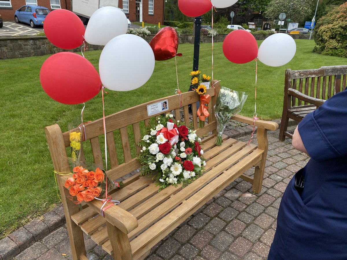 T3Care's tweet photo. It is 12 months since we lost Christine Remembered yesterday by her family , work family ,friends . We love and miss you ♥️🌈 https://t.co/X2rpwclxov