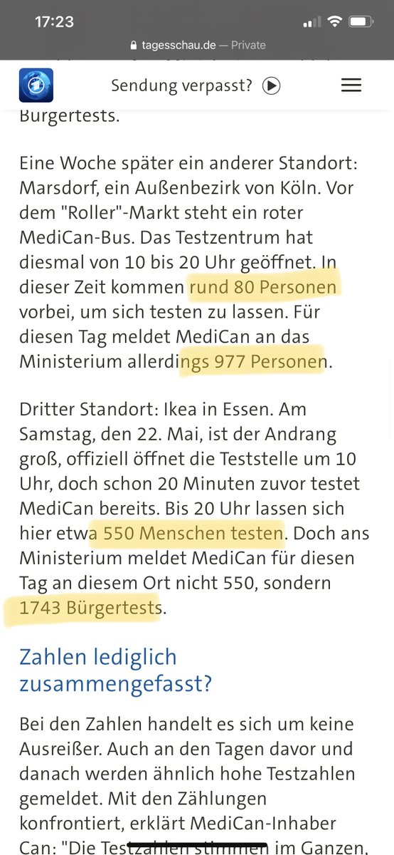 1. Online-Kurs machen.
2. Schnelltest-Zentren eröffnen.
3. Einfach viel mehr Getestete erfinden und abrechnen. Dank „Datenschutz“ kann die Anzahl niemand nachprüfen. 🤦‍♂️ 
4. Free Money!
tagesschau.de/investigativ/w…
