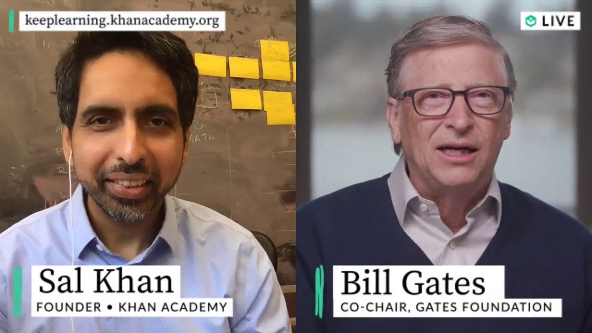 manishrc's tweet photo. It’s a shame that very few parents know about the 100% FREE https://t.co/U5CdG6lbqi in #India and are spending through the nose on BYJU.

Please RT to spread the word about @salkhanacademy, a world-class teacher, with backing from @elonmusk and @BillGates! https://t.co/IYSt3yYN3w
