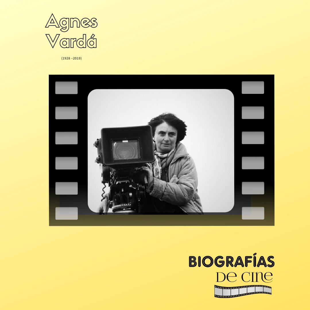 🎞️🎞️Como todos los viernes esta noche te vamos a sorprender con una directora poco conocida por el público, Agnes Vardá. 🎞️🎞️

En unas horas estreno 📽️🍿
#biosdecine
#cinefilos
#iauned
