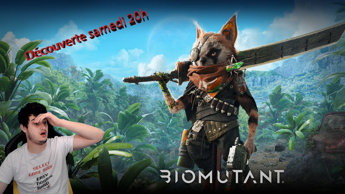 kirouk0's tweet image. Hey Salutation je vous annonce pour le live de SAMEDI on go #streaming sur #Biomutant  Alors venez nombreux 😁😎 #twitch twitch.tv/kirouko_gaming