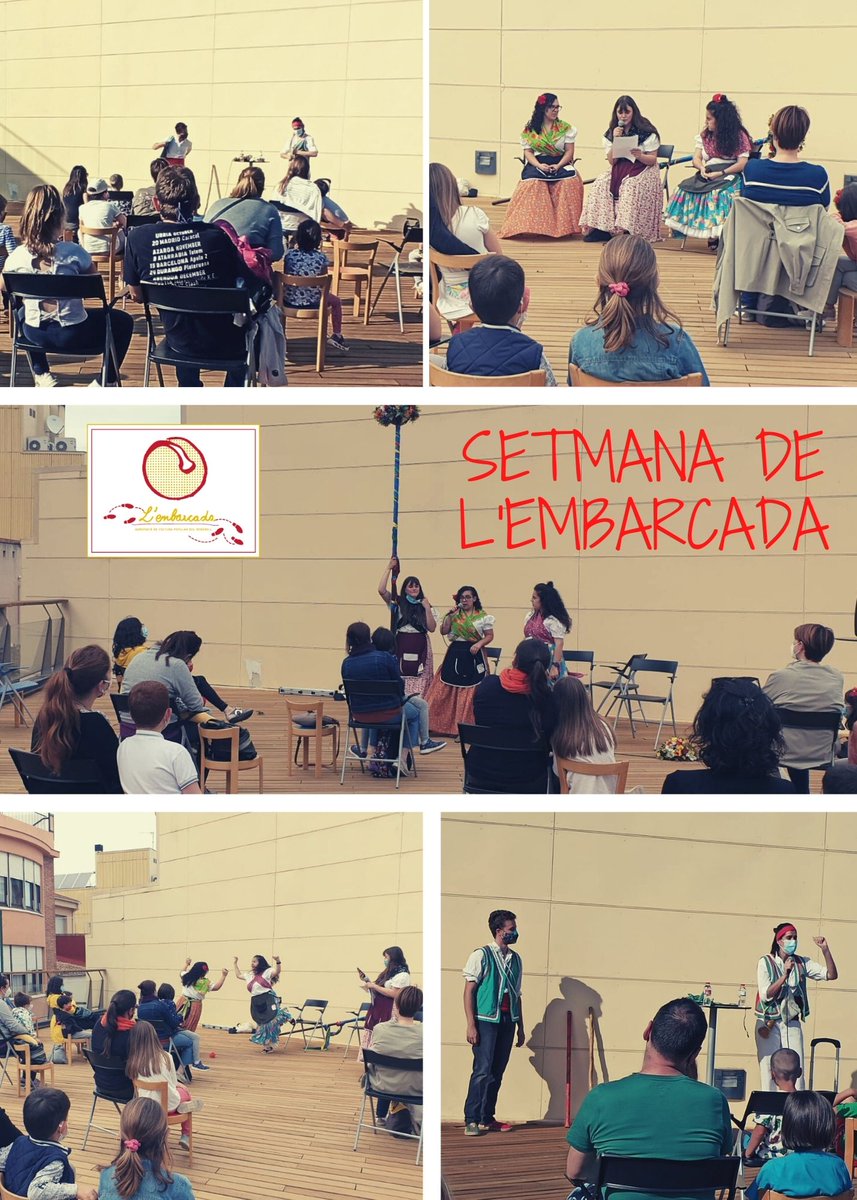 BiblioVendrell's tweet photo. Acabem la Setmana de @LEmbarcadaACP amb les dues hores del conte amb el @GitanesVendrell i el Ball de Pastorets del Vendrell!!!
Penseu que encara està disponible l'exposició del vestuari dels balls fins el dissabte 29 😄
#horesdelconte #embarcada #culturapopular https://t.co/xsPcKRZPMo