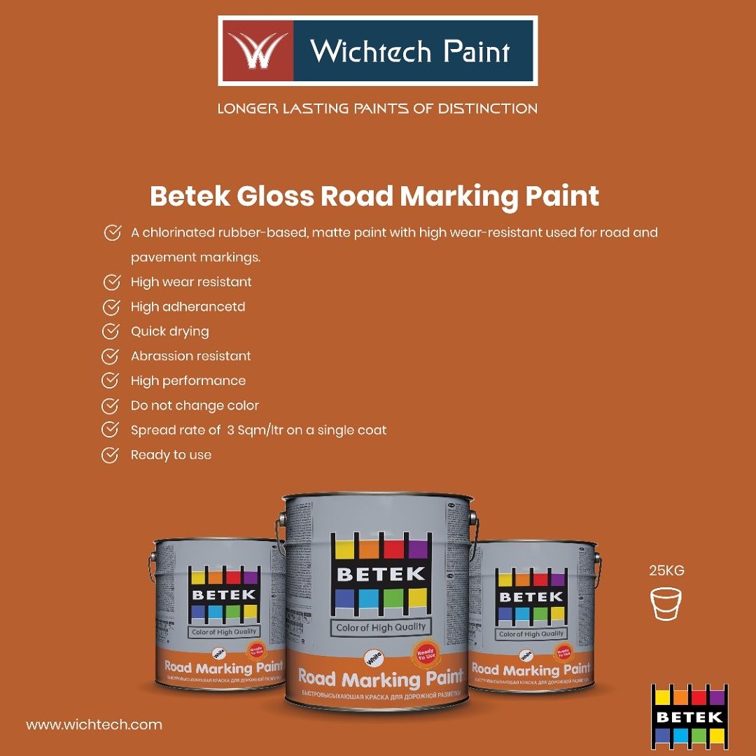wichtechgroup's tweet photo. There’s nothing more frustrating than painting a road or the ground to have it be worn away or not that visible not long after.
For road and line marking paints for sport fields, roads and other ground surfaces, look no further than Wichtech Betek Paint, #quality #Wichtechpaint https://t.co/nTyzr1s2iI