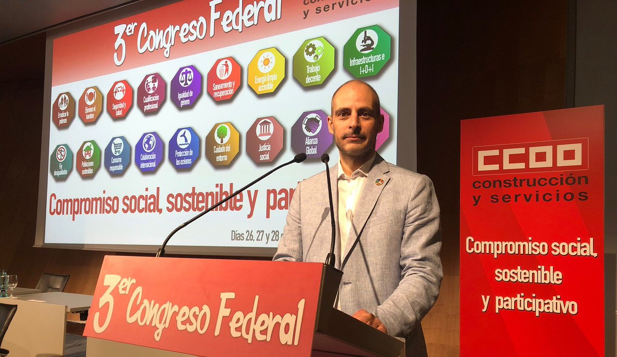 CCOO_Habitat's tweet photo. ✅Vicente Sánchez reelegido Secretario General de CCOO de Construcción y Servicios
👏👏👏👏

Han participado un total de 251 delegad@s, algun@s de l@s cuales han asistido telemáticamente debido a la situación de pandemia
Más info: https://t.co/T7KrgWHtEj
#ActuarParaAvanzar https://t.co/qGiqj4W4tc