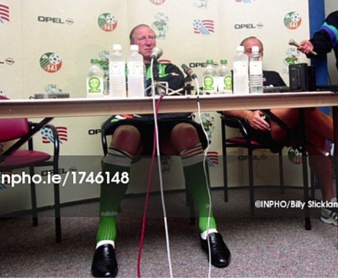 irish_pics's tweet photo. Lads, Jack Charlton did what he liked. Not a single fuck given. https://t.co/KN5WMUCErj