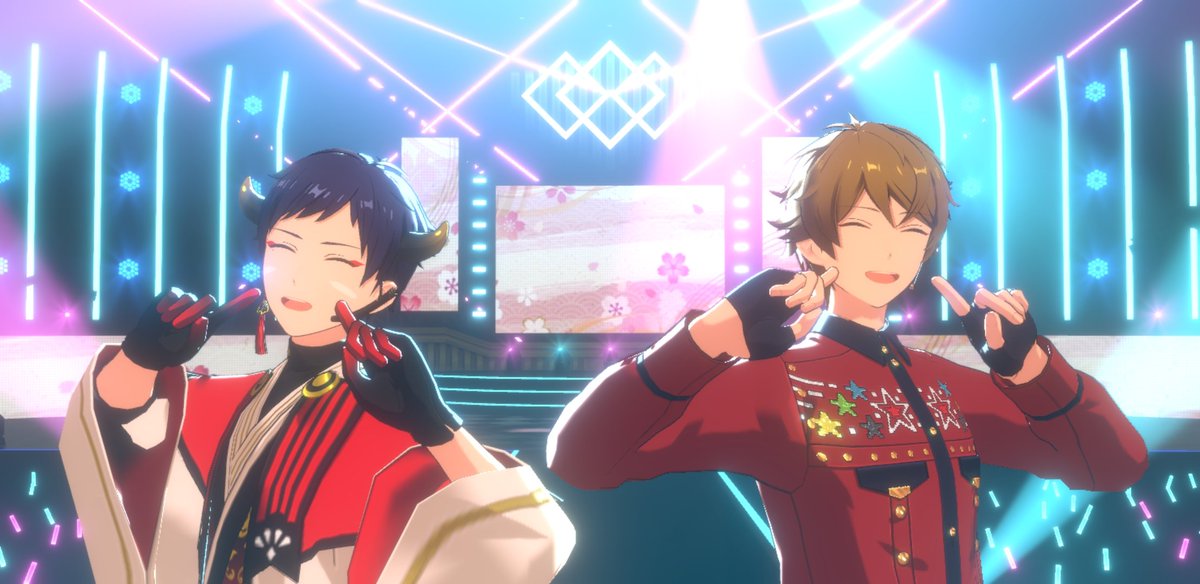 伏見弓弦 #高峯翠 翠くんと弓弦もスクショした！