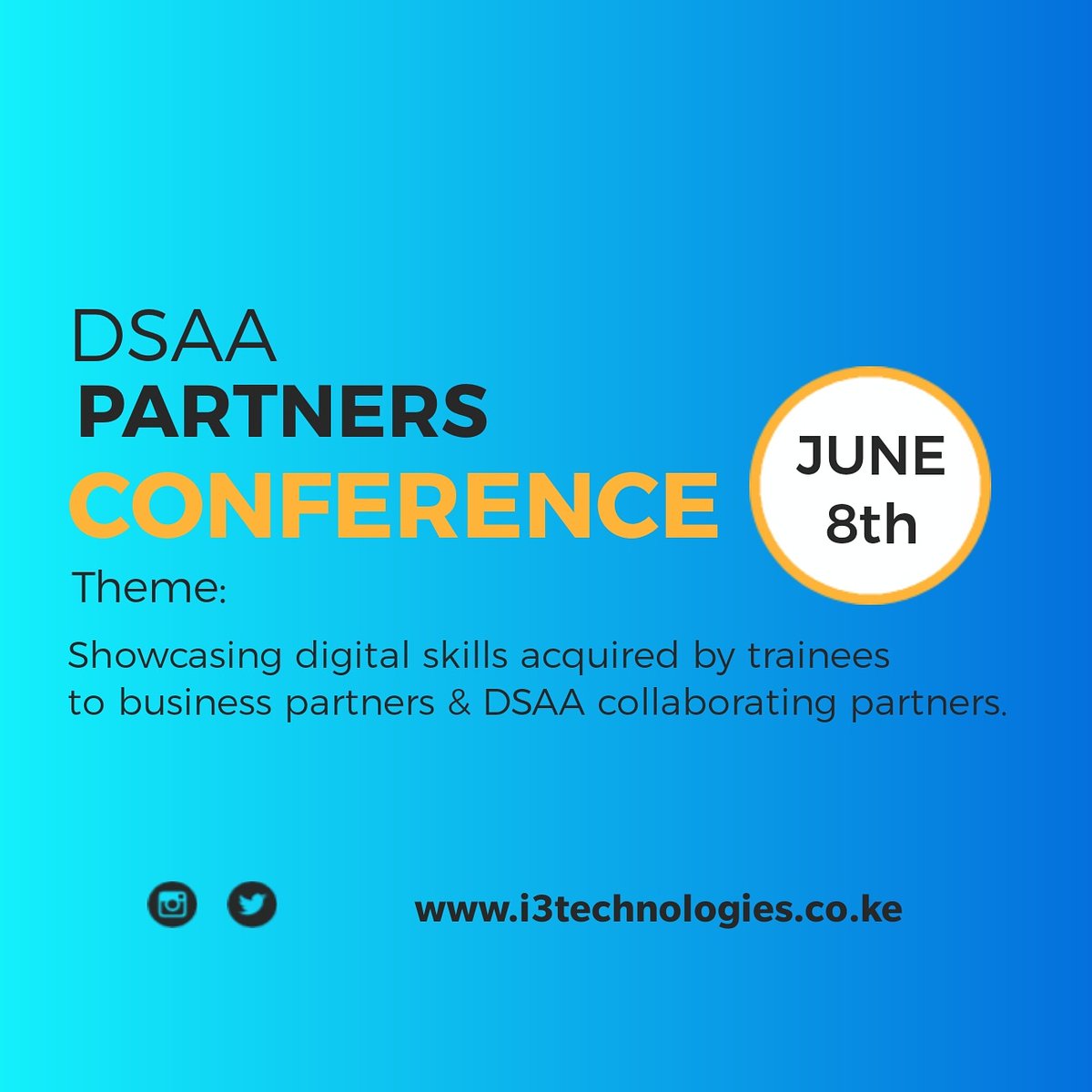 i3technologies_'s tweet photo. Register  below to  attend  the DSAA PARTNERS CONFERENCE  and final  hackathon Presentation on Tuesday, June 8th 2021. 

https://t.co/34hUSYiINs

 #conference #cybersecurity #event https://t.co/JqLM6AsPVP