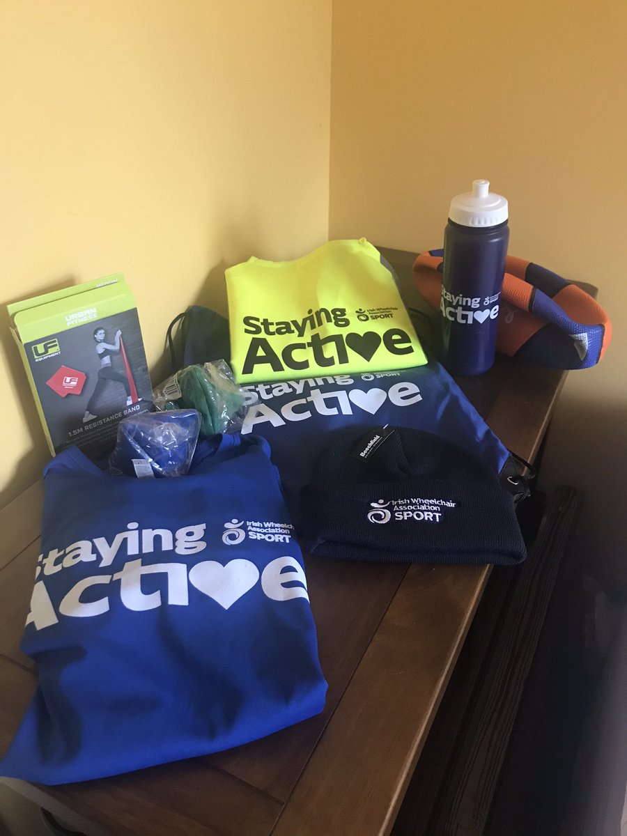 nuala_odonovan's tweet photo. What a lovely surprise! Thank you @IWASport, encouraging everyone and reminding us of the importance of #stayingactive https://t.co/v1ZfStT0tS