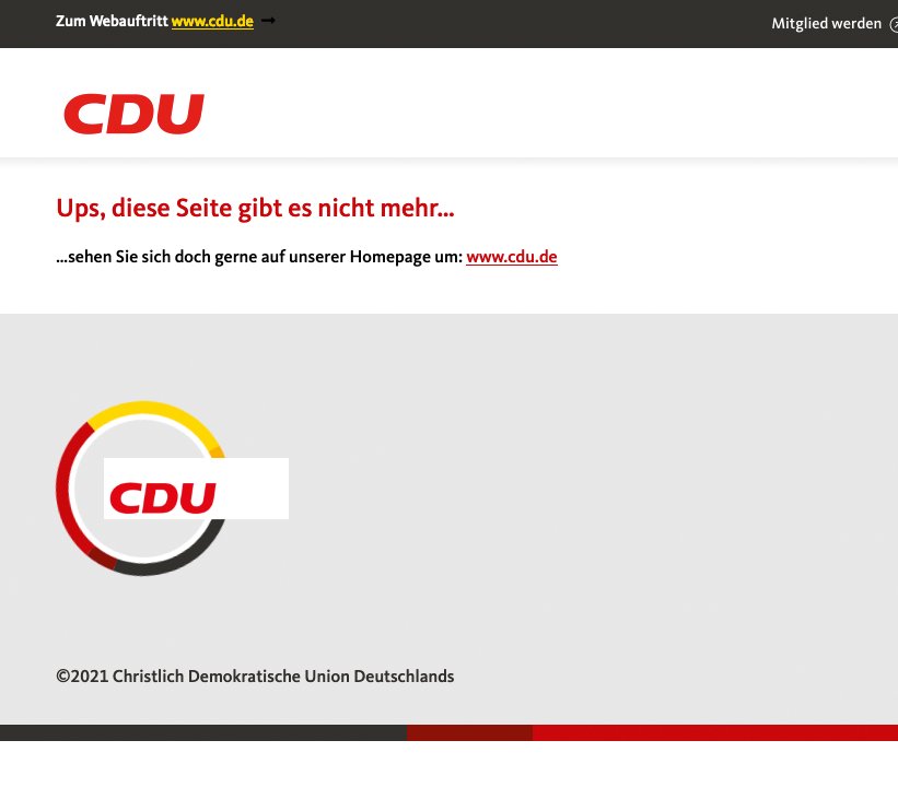 HackintoshHD's tweet photo. @wegeheld @spdde @Die_Gruenen @fdp @dieLinke Ich! Hier schon einmal ein Screenshot der Klimaziele der CDU. https://t.co/66x5vGBR0j