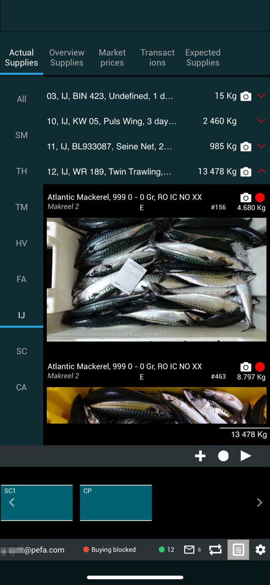 Pefa_com's tweet image. Photos available in mobile apps.
Curious how the fish looks? Click on the photo icon in the browser part to see a photo of the fish. Clicking on the photo itself, reveals a zoomed version with even more details. Remote buying has never been easier.