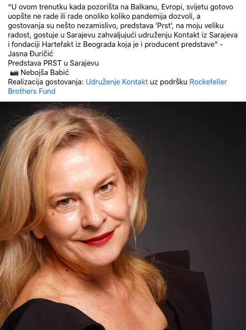 U sklopu projekta RESILIENCE uz podršku <a href="/RockBrosFund/">RockBrosFund</a> 
#PRST #jasnadjuricic