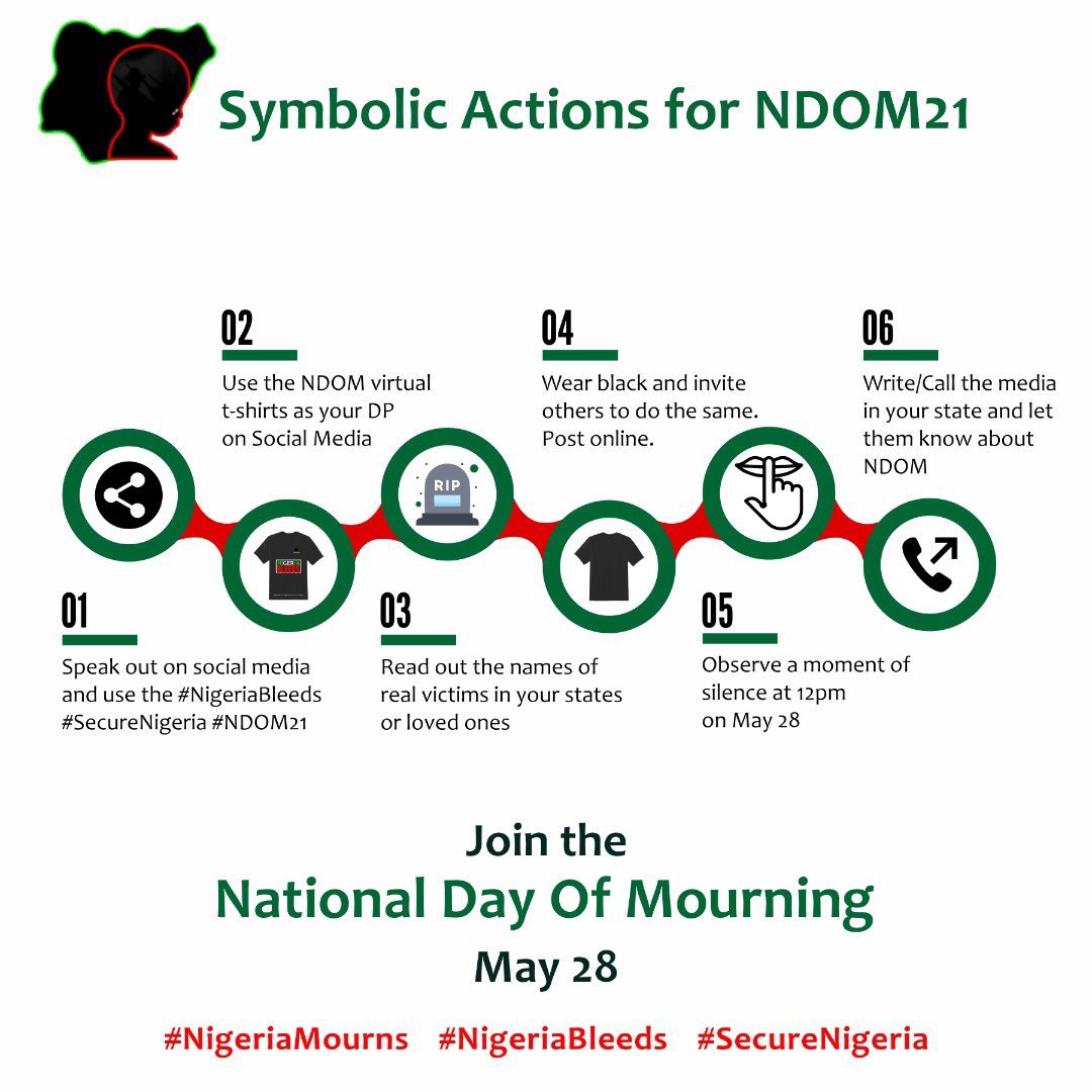 WeJosRock's tweet photo. Ongoing right now; the National Day of Mourning (NDOM) 2021.
Join the Plateau Road walk
"To address increasing number of Mass Atrocities, growing insecurity in Nigeria and Holds Government to Accounts."
#NDOM21 #NigeriaMourns #SecureNigeria
#SavePlateau https://t.co/NkcYBCZhrI