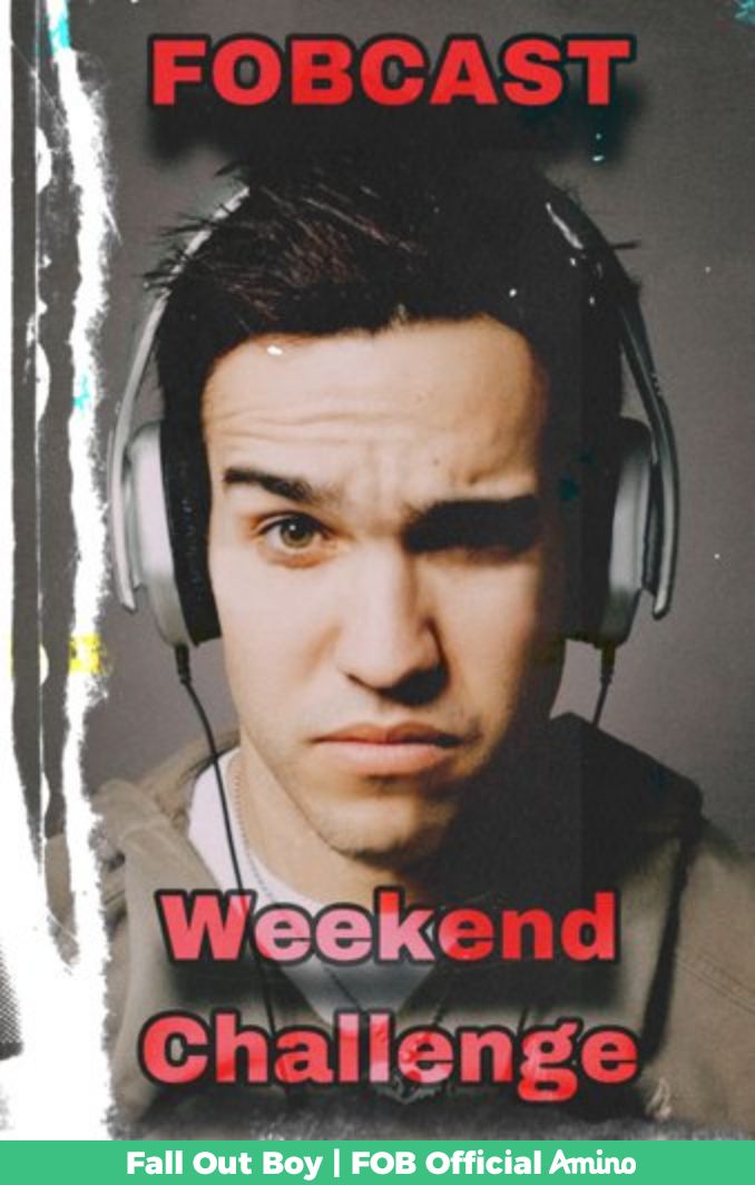 FOBAmino's tweet photo. FOBcast Weekend Challenge 🎧
https://t.co/WU7rRHmLEx

#falloutboy #fobamino #fobcast https://t.co/jbL4iOKPDj