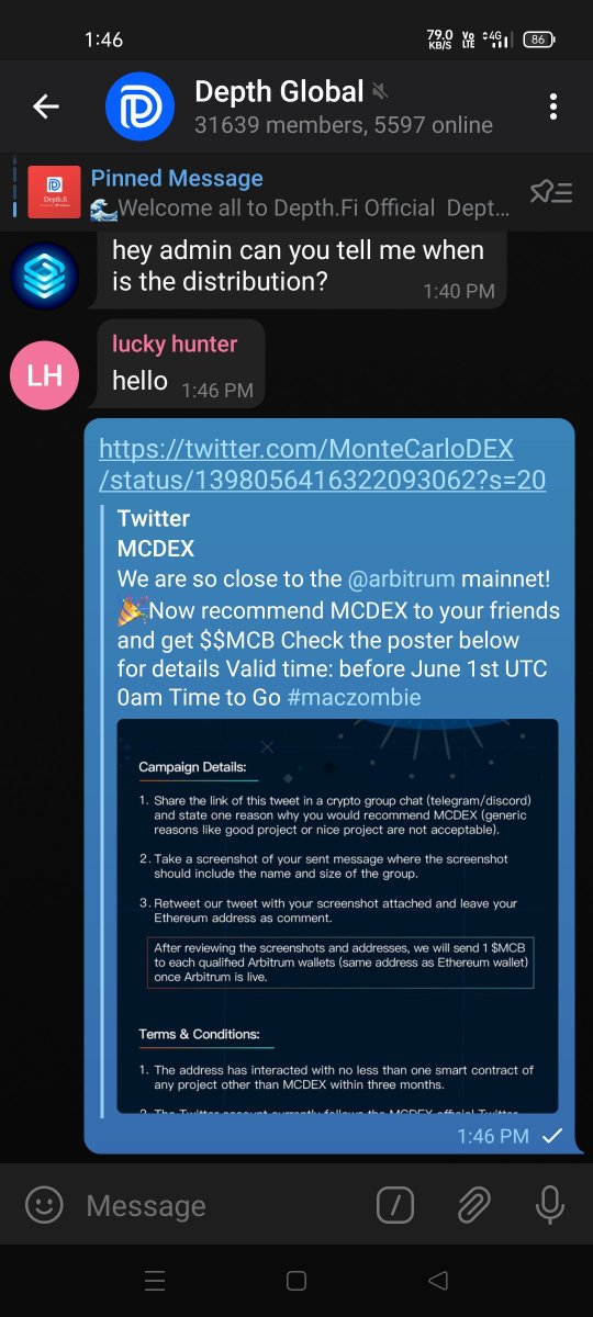 radhe_ghai's tweet photo. @MonteCarloDEX @arbitrum Nice project ❤️❤️
Thanks for giving us such a great opportunity. I am supporting it. $MCDEX $MCB #maczombie 

ETH address 0x2E1448D33822190DcE2318c231Bdd3dAcE6EE071 https://t.co/nK2wUybwvS