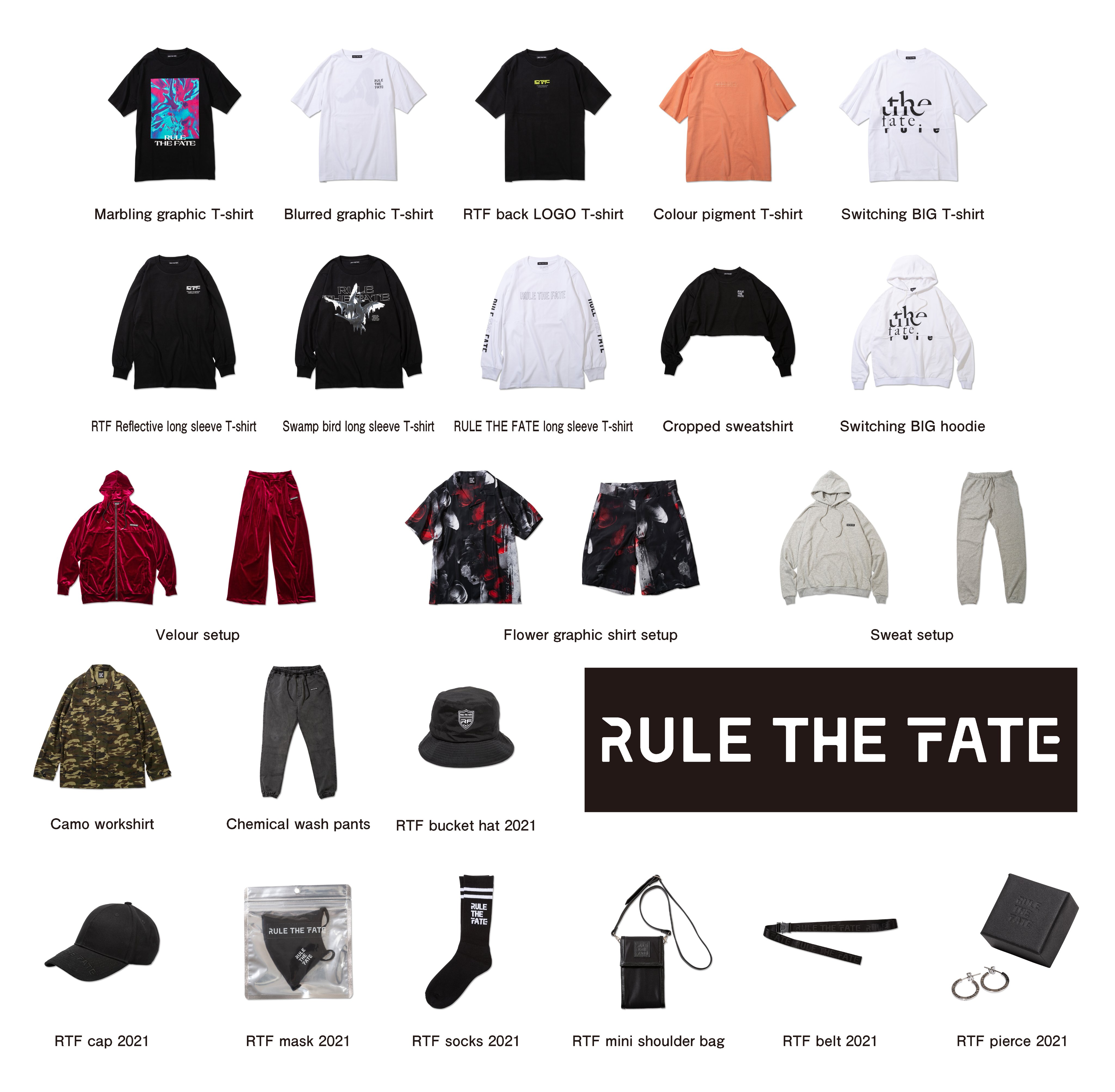 安いストア RULE THE FATE ルールザフェイト Tシャツ マイファス