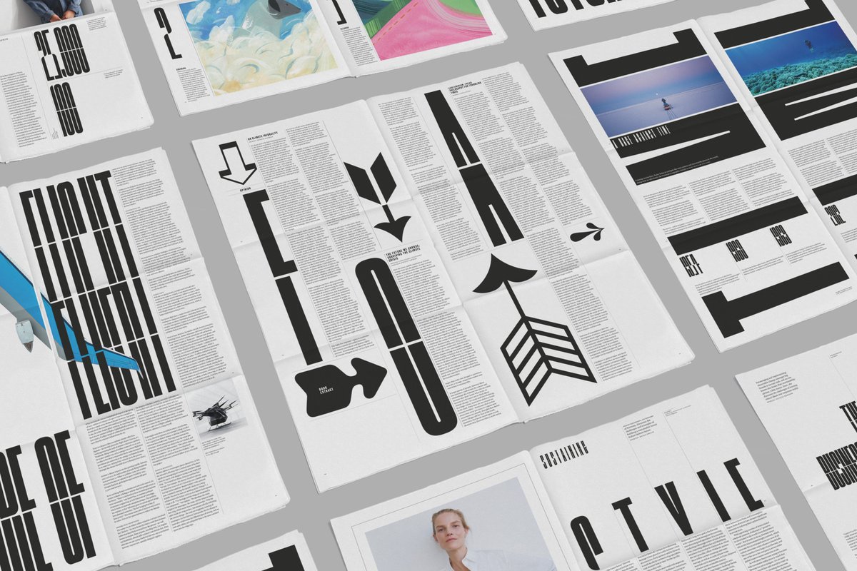 pentagram's tweet photo. Congratulations to @AstridStavro and team and @SaschaLobe for winning a @dandad pencil for ‘413’, a striking magazine created for @portmagazine: https://t.co/rn4Gw08SuT https://t.co/FkfdQMNK4a