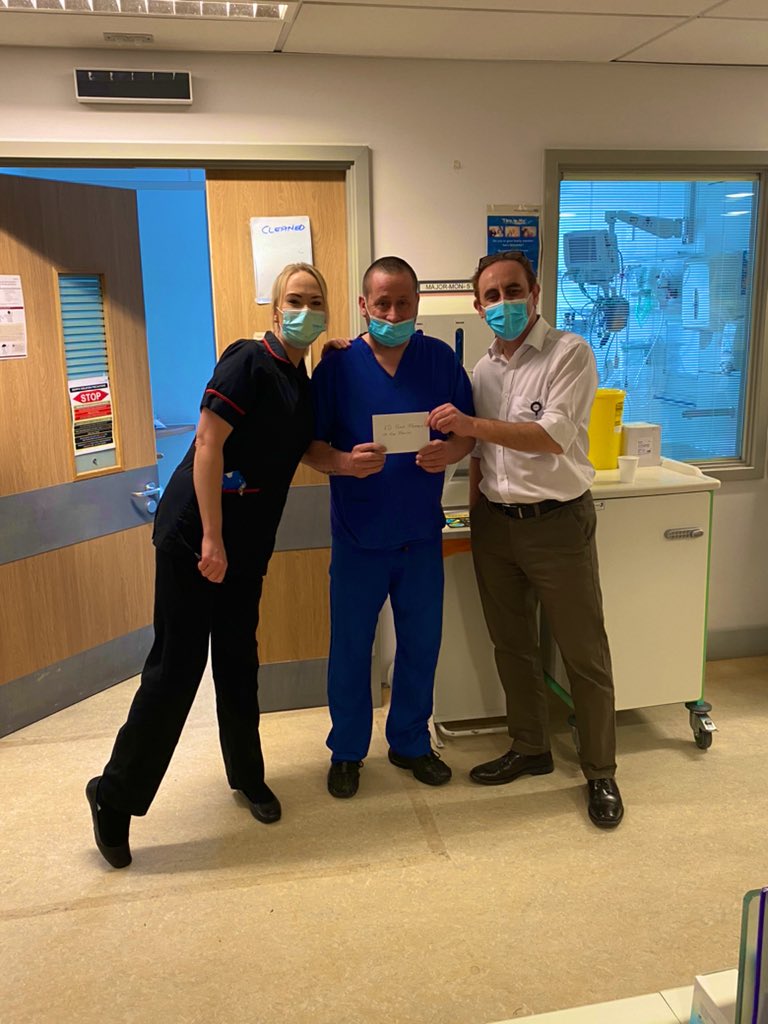 EDBroomfield's tweet photo. *TEAM MEMBER OF THE MONTH*
A BIG congratulations to Graham Barnes. Graham is a dedicated, hard working and valued member of the team. Graham always goes above &amp; beyond his job role! Thank you for your hard work! #TeamED @MSEHospitals @suzannehoare @drahmadaziz_EM https://t.co/yvpLzBZsuW