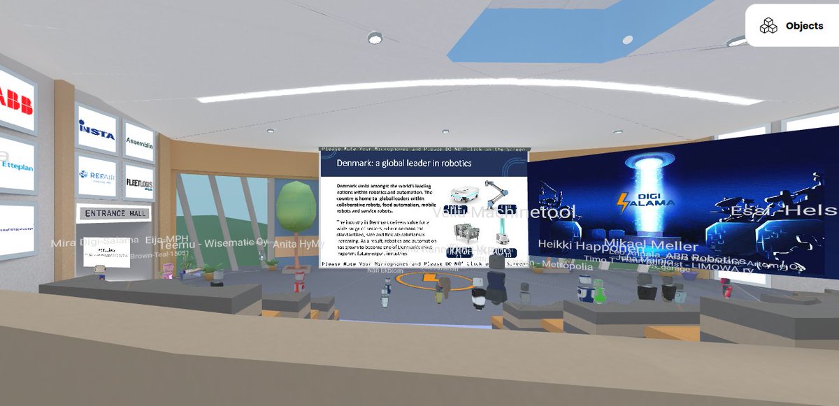 Garagen virtuaaliavajaiset meneillään Hubsissa. Mikkel Christoffersen on nyt puhumassa. Kiitos Wisematic ja Machine Tool!