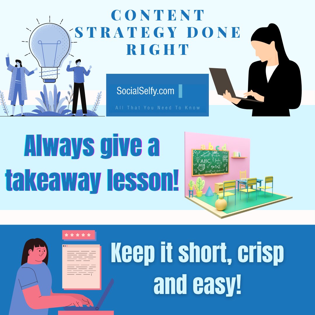 SocialSelfy's tweet photo. How do you act on your content strategy? Wait...do you have one!?
#socialmediatricksandtips #digitalmarketing #contentmarketing #contentstrategy #bestcontentmarketingstrategy #socialselfy #socialmediacontentcreator #digitalmarketingcontent #marketing #branding #contentwriting https://t.co/59AcMJvDXC