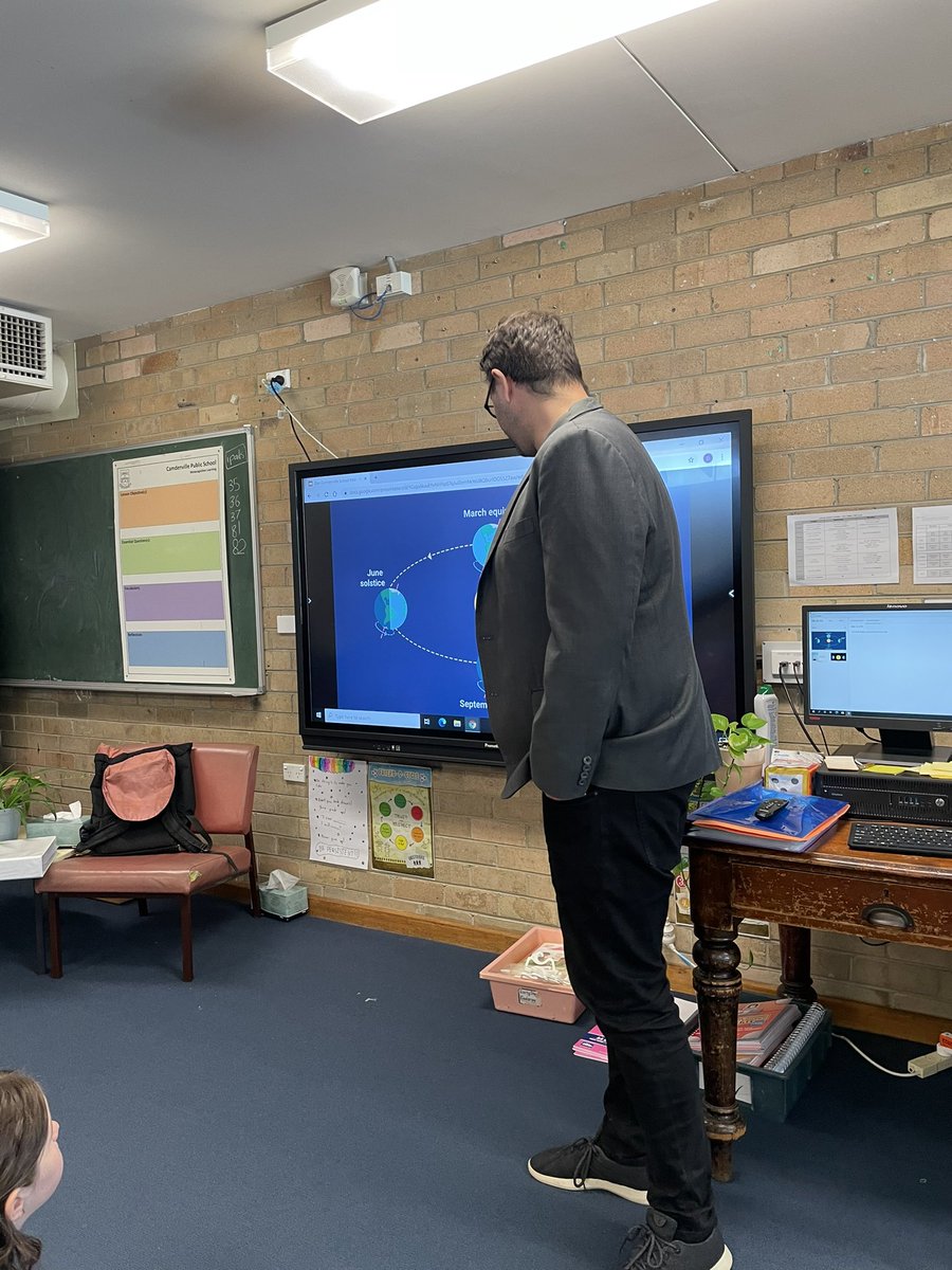 GalahsCPS2021's tweet photo. Thanks Dan from @upowr_co for visiting @CamdenvillePS to teach us about all the amazing things you do with solar power! Lots of great learning about sustainable energy to help us with our #PBL #expertvisit 🌞💡@PossumsCPS2021 https://t.co/qcrNfiLKHo