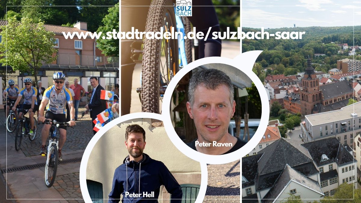 Auf geht's Sulzbach: Jetzt mitmachen beim STADTRADELN! Unsere Radverkehrs-Jungs informieren wie: bit.ly/3oWcav3