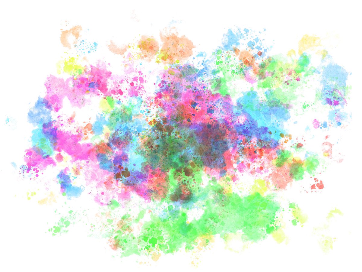 クリスタのアップデートで追加されたブラシ、軽く使ってみたけどマウスだけでもなんかすごいのできそう 