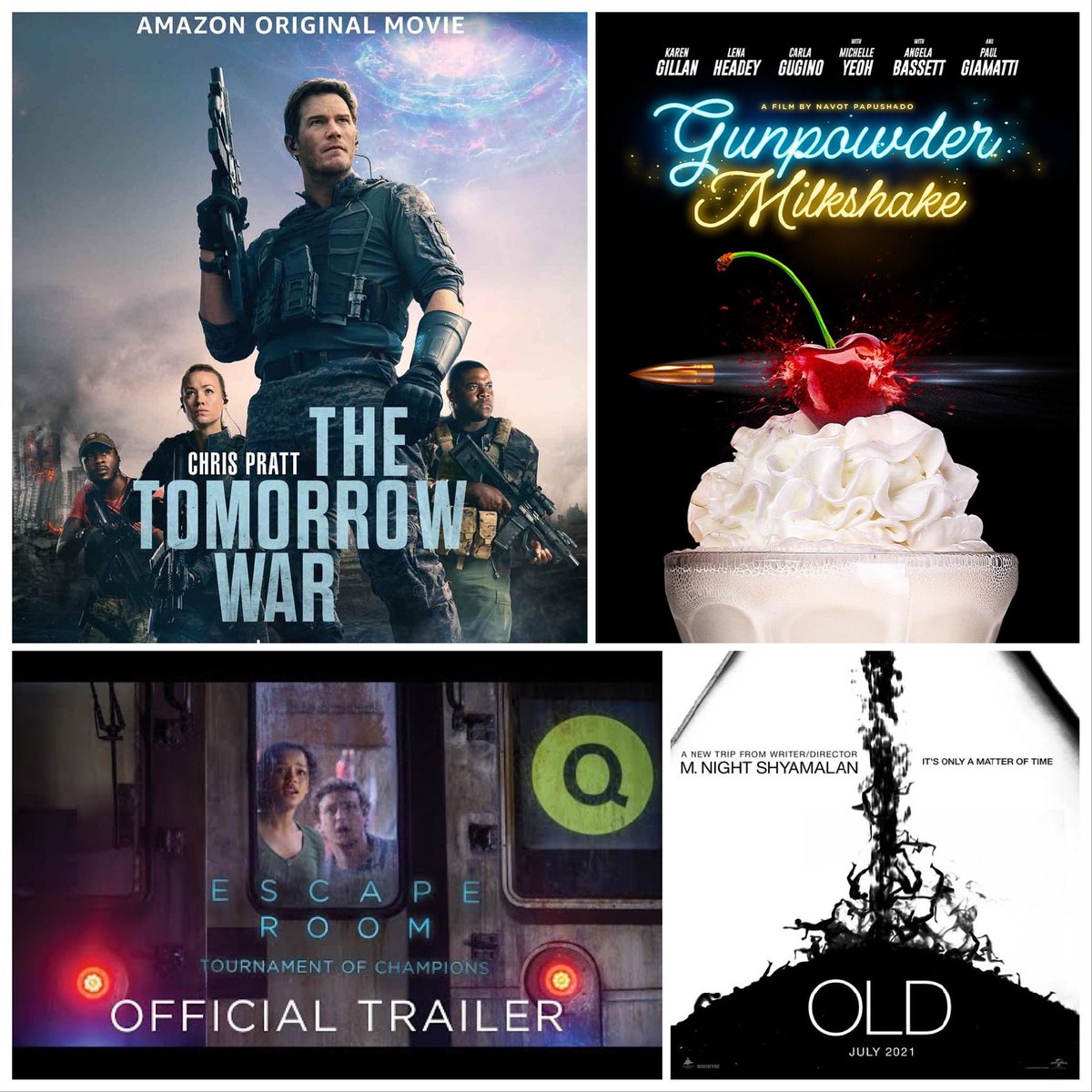 redlionpicture's tweet photo. It’s Friday and there’s a lot to get through today! 
We talk about @TheTomorrowWar #EscapeRoom2 #gunpowdermilkshake and #old trailer, plus a quiz, a review, drinking and @TalkAboutItNet special after! It’s gonna be messy! 
RL Live Tonight YouTube @ 20:00...ish https://t.co/p9hntTyo5h