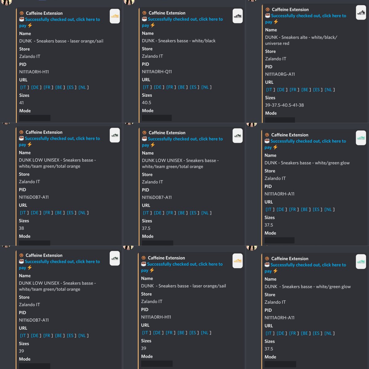 dunk laser orange zalando