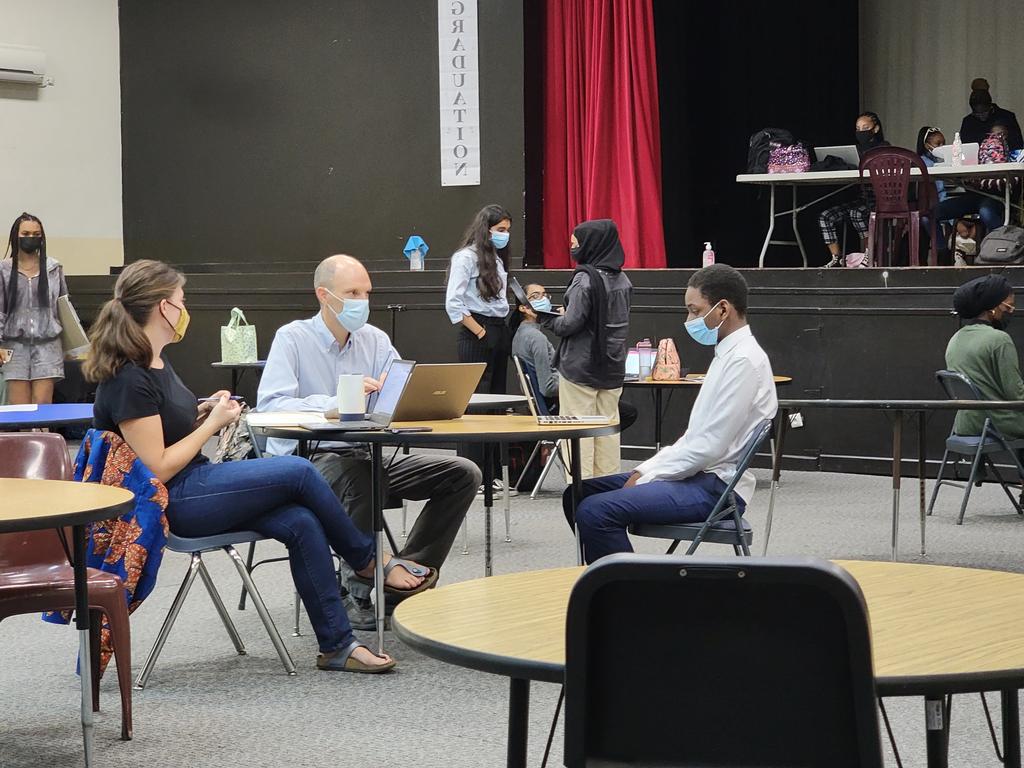 ChopSciDesign's tweet image. Our first in-person personal project proposal panel. So many inspiring ideas and a great way for students to get feedback. @TASOKinshasa #IBMYP #personalproject