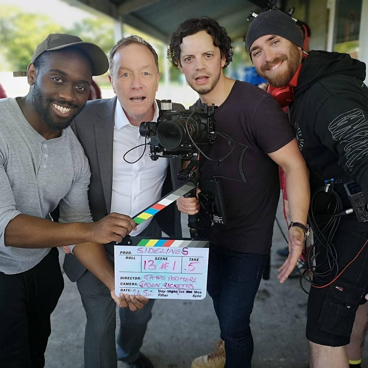 Getting behind and in front of camera this week on our film 'Sidelines'.

Been an absolute blast (and HARD WORK) so far, but it's also been incredibly rewarding. 

Thank you everyone for your support! 

#actor #ShortFilm #onset #avengersmedia