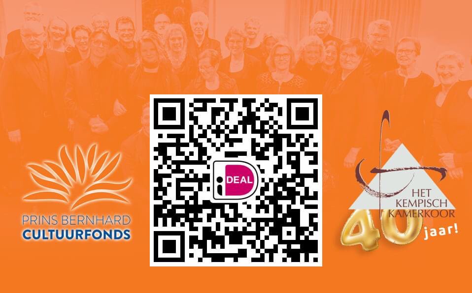 De digitale collectebus van <a href="/Anjeractie/">Anjer Cultuurfonds</a> is open! Help ons sparen voor ons 40-jarig jub uitstapje en concert! Doneer via onderstaande QR-code of via deze link: cultuurfonds.gift/c/collecte?p=4… De collecte loopt van vrijdag 28 mei t/m 5 juni. DANKJEWEL! 
#cultuurfonds #kempischkamerkoor