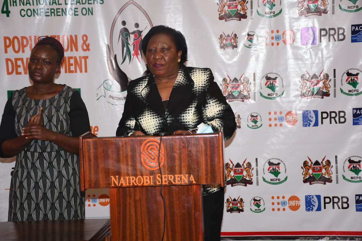 NCPD_Kenya's tweet photo. The chair @MYWO_KENYA
Mrs. Rahab Muiu making her remarks during the closure of the 
#PopulationConferenceKenya

@DrAbeySheikh @cbs_ke @Planning_Ke @StateHouseKenya @BeatriceOkundi @aabradier https://t.co/N4vs5JPj5b