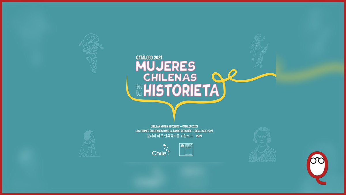 ✨Mujeres chilenas en la historieta✨ 
reúne a 56 autoras, guionistas, productoras etc. de la historieta chilena.  

Realizado por <a href="/vivian_lavin/">Vivian Lavín Almazán</a> @panchulei <a href="/meliaguayo/">maria eliana aguayo</a> <a href="/VLPagency/">VLP Agencia Literaria</a> <a href="/ProChile/">ProChile</a> y presentado durante el <a href="/FBDM_MTL/">Festival BD Montréal</a> 

+Info cutt.ly/MnoyqOQ