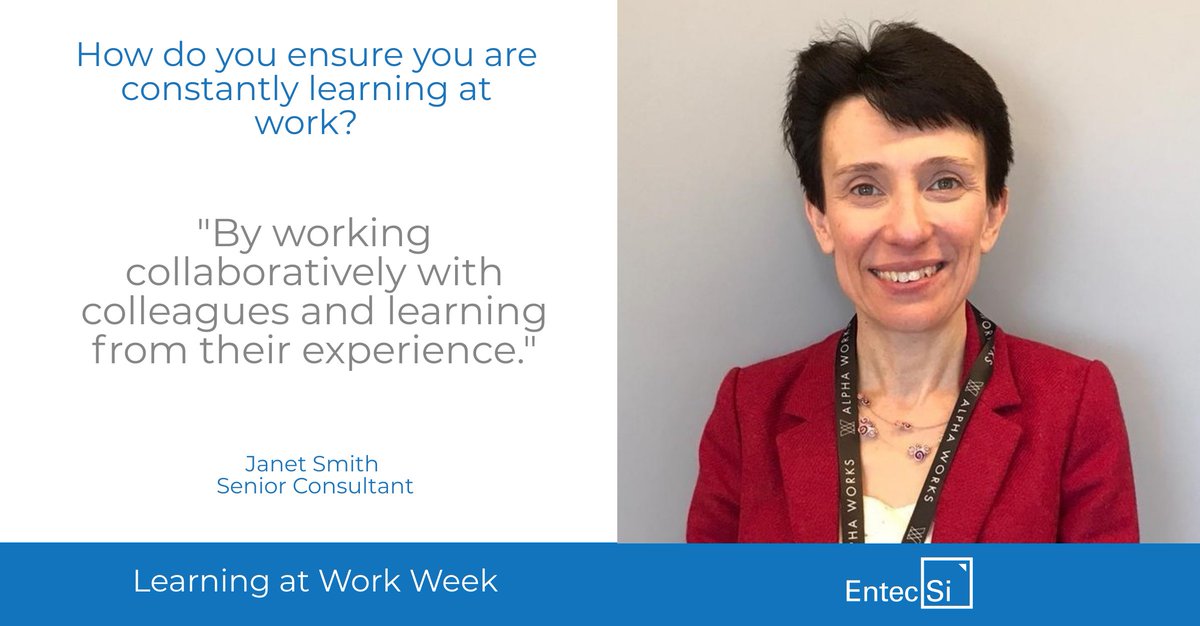 entecsi's tweet photo. To mark the recent #LearningAtWorkWeek, we asked some of our team members: "how do you ensure you are continually learning at work?" This is what they told us. #Learning #MadeForLearning #LearningAtWorkWeek2021 https://t.co/mw4L24SgxP