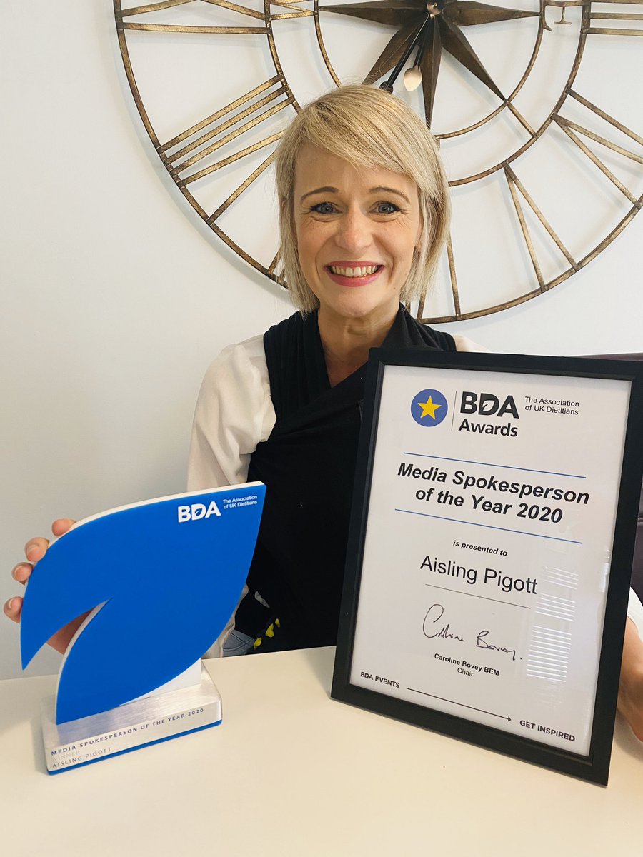 dietitianwales's tweet photo. Cheers @BDA_Dietitians and @CarolineBoveyRD for the lovely award and cert #newdeskdecoration. Once again the wee man wanted in on the action https://t.co/PtwAzLZirC