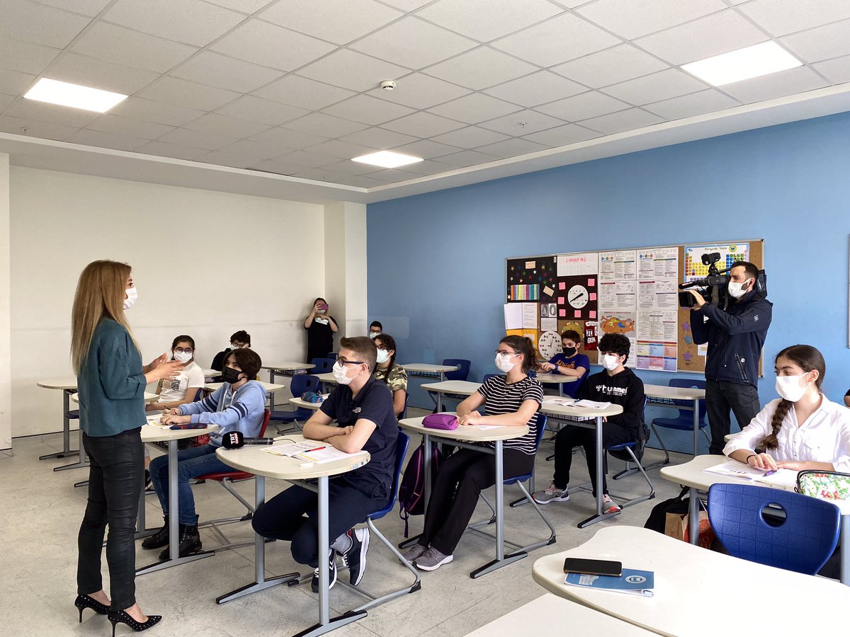 Genel Müdür Yardımcımız Sayın Özge Aslan kampüsümüzü ziyaret etti. Kendisine değerli paylaşımları ve ziyaretleri için teşekkür ederiz. <a href="/bahcesehir_k12/">Bahçeşehir Koleji</a> <a href="/ozgeeasln/">Özge ASLAN</a> <a href="/mesutkaya2023/">MESUT KAYA</a>