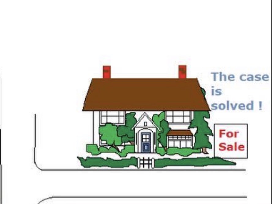 Our final property in Midsomer Worthy this week is a rather charming cottage belonging to Liz Francis. White brick, extensive gardens: perfect for sword based activities; tea in the garden; and agony writing. Up for a quick sale due to recent events #midsomermurderspodcast